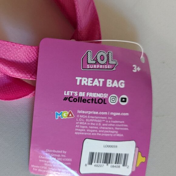 NWT LOL Surprise! Treat Bag Halloween DOTD DDLM Squad Shopping Pink L.O.L. Dolls - Picture 6 of 6